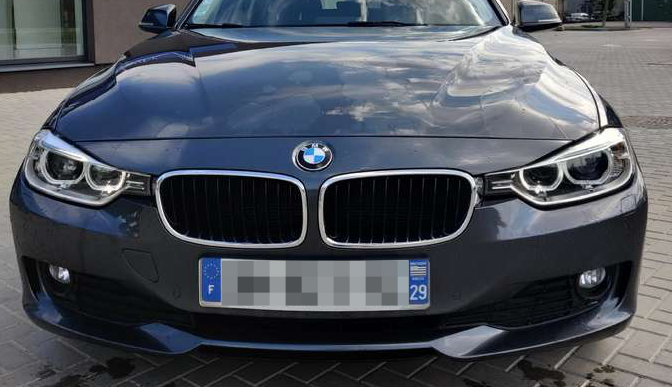 Ноускат BMW 3 F30 OEM: 41007290944