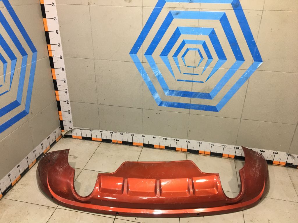 Юбка бампера заднего 